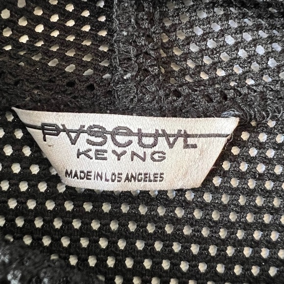 PVSCUVL Keyng M/L sand knit black cover- up - Picture 7 of 7